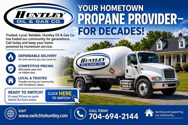 Huntley Oil & Gas - Switch to Huntley